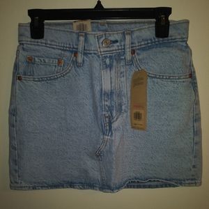 Levi’s Deconstructed Denim Skirt